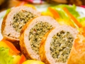 Polpettone ripieno di spinaci