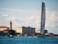 08.10.2017 Trieste, Italy. Barcolana, international traditional regatta